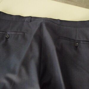 KENNETH COLE MAN NAVY WOOL BLEND  DRESS PANTS NEW WITH TAG SIZE 34/34